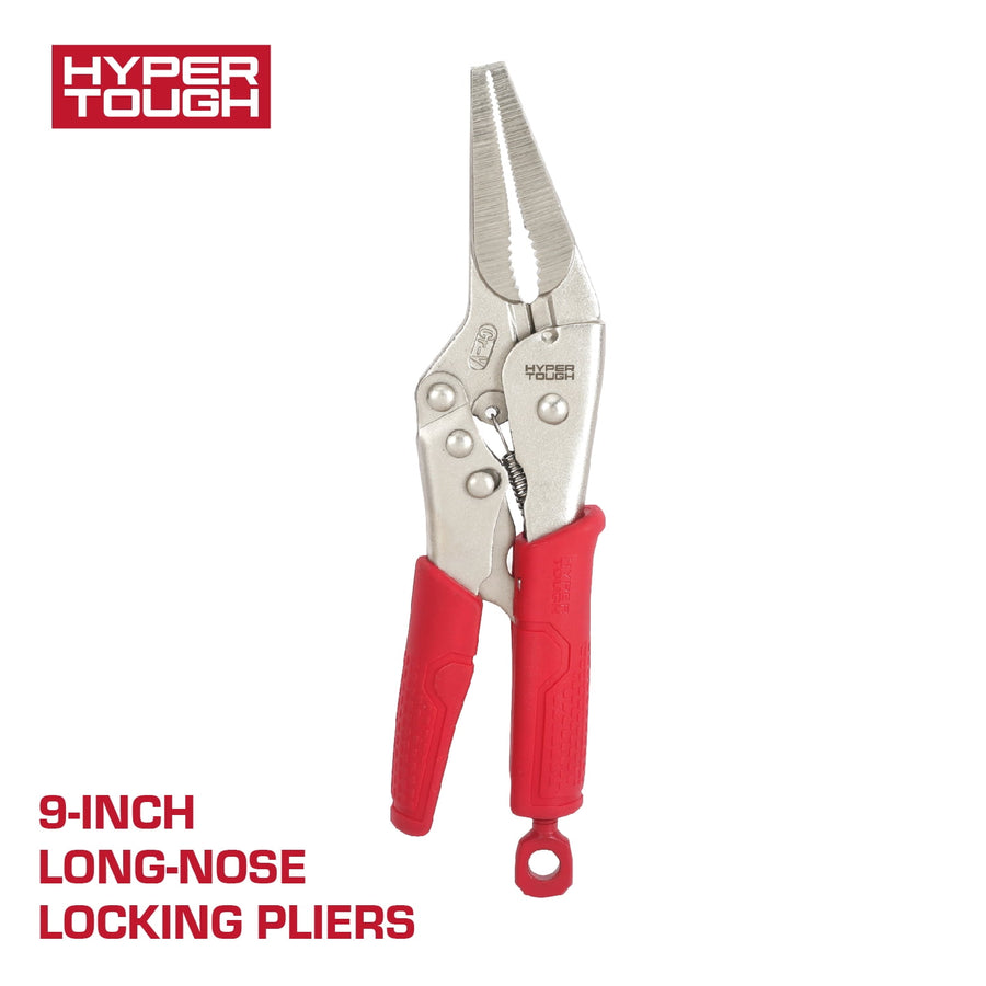 Hyper Tough 9-inch Long-Nose Locking Pliers
