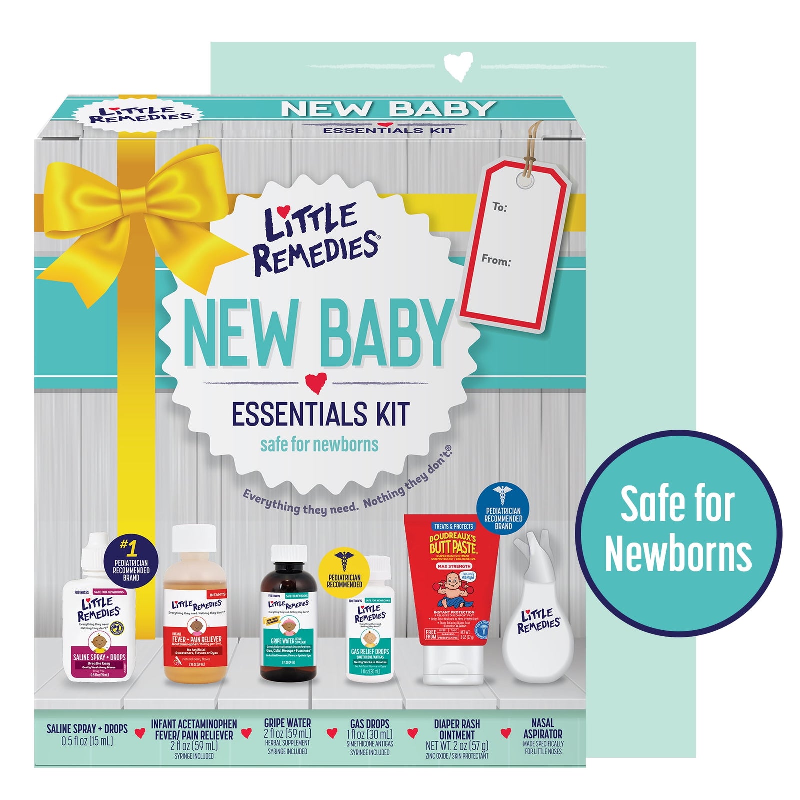 Little Remedies New Baby Essentials six-piece kit