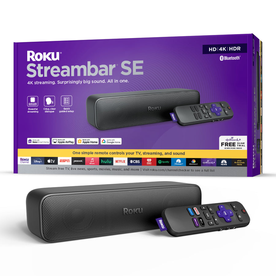 Roku Streambar SE model 9104R 4K streaming soundbar