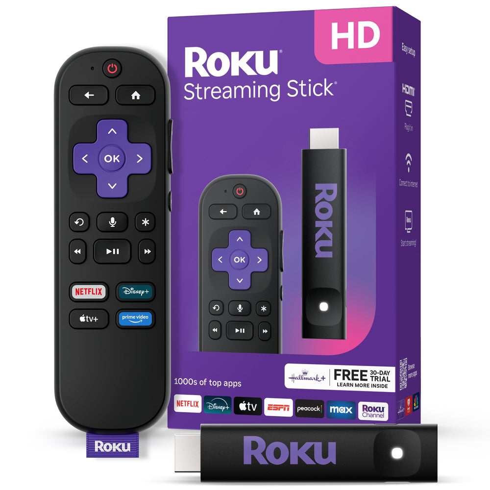Roku Streaming Stick HD with Voice Remote, 2025