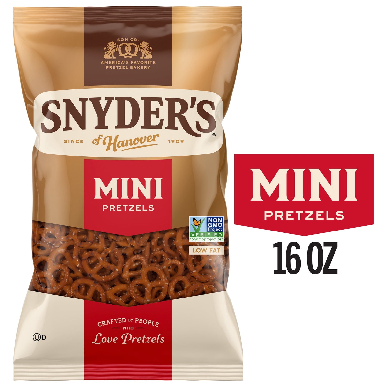Snyder's of Hanover Mini Pretzels, 16 oz