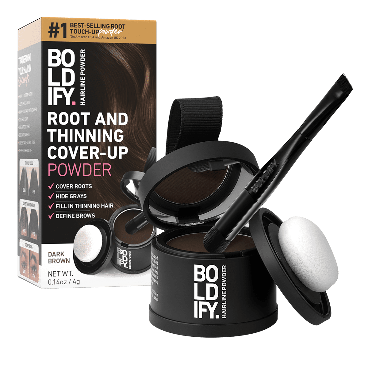 BOLDIFY Hairline Powder root touch up 4g