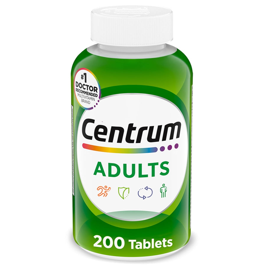 Centrum Adults multivitamin tablets, 200 count