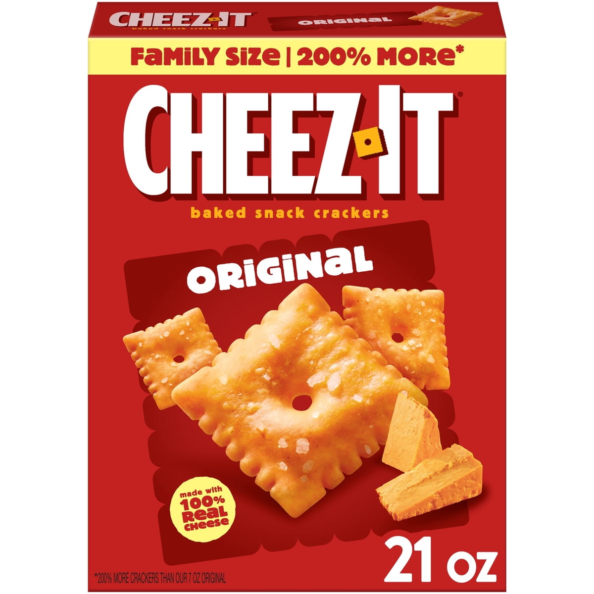 Cheez-It Original Cheese Crackers, 21 oz
