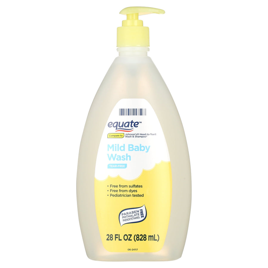 Equate Baby tear-free mild baby wash, 28 fl oz