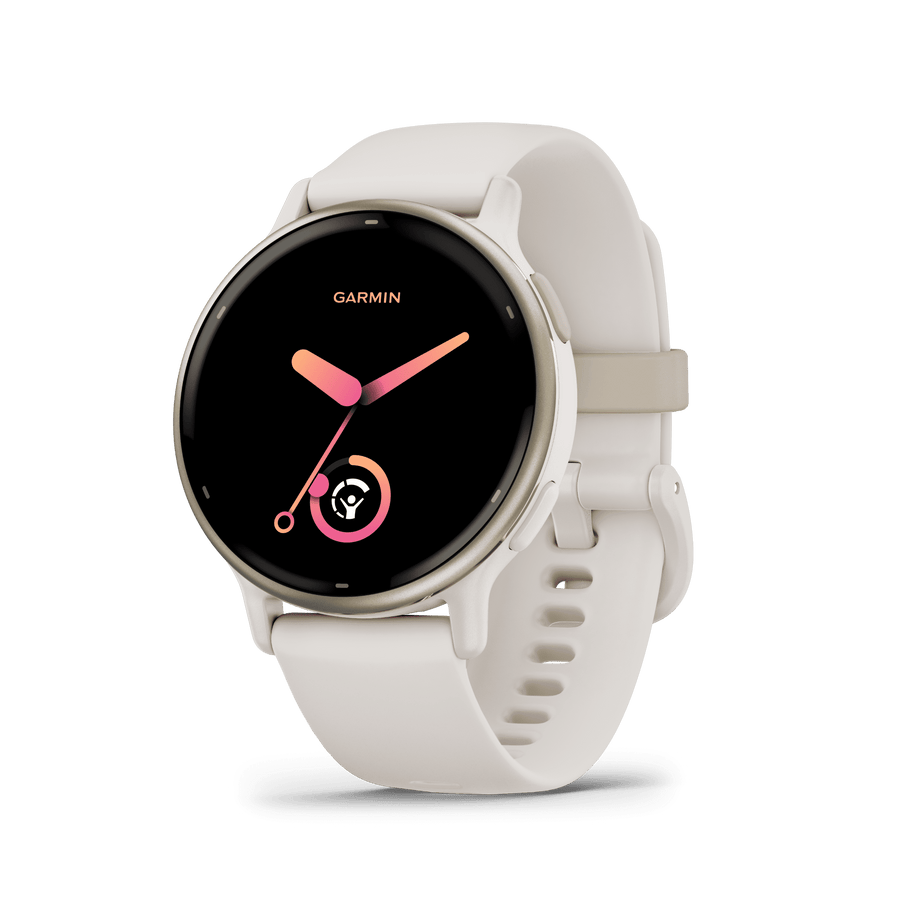 Garmin vívoactive 5 GPS smartwatch in Ivory