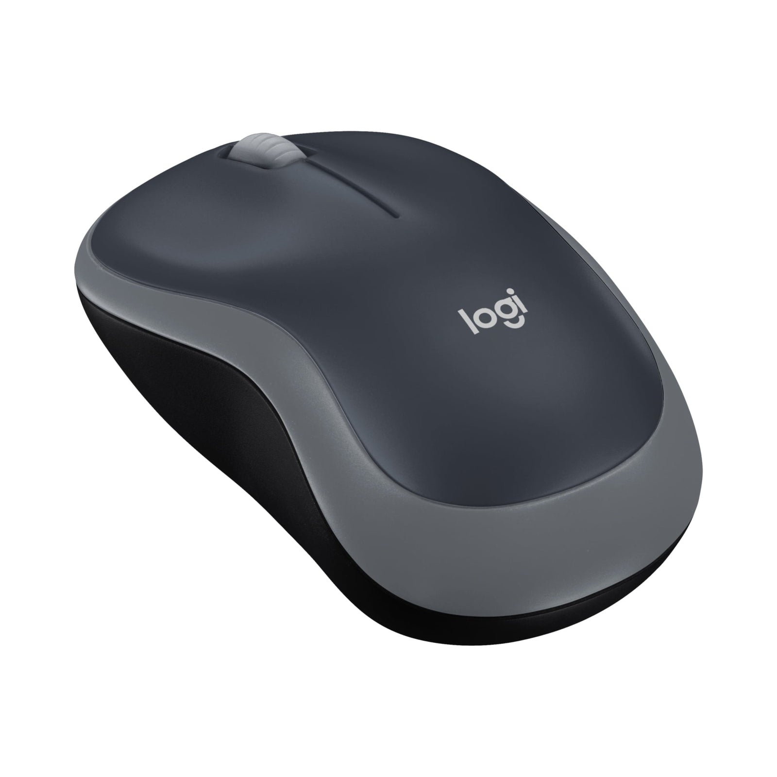 Logitech M185 wireless mouse in Swift Gray