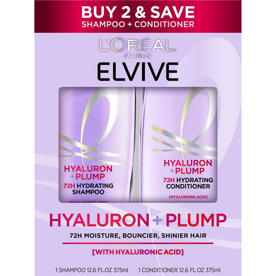 L'Oréal Paris Elvive Hyaluron Plump shampoo and conditioner set