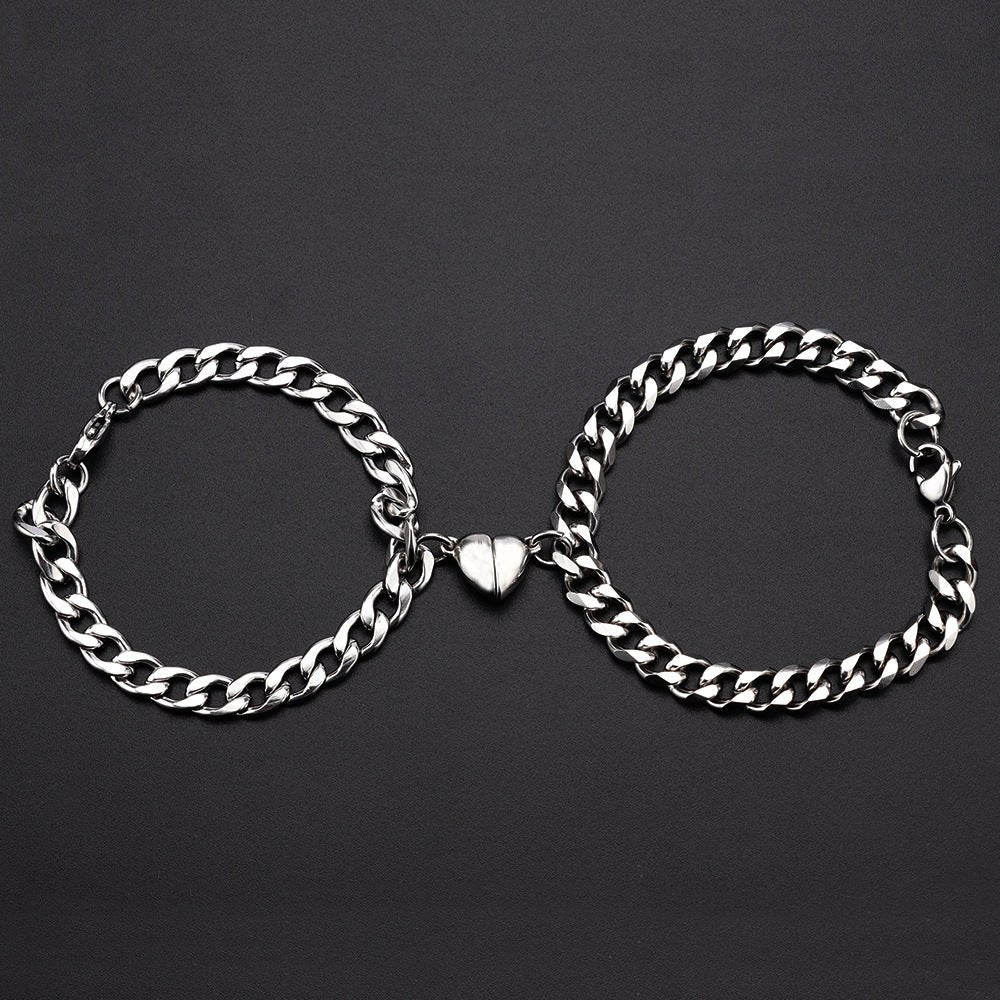 Love Magnet Attracts a Pair Of Male And Female Couple Bracelets - DSKOVA - CJSL113605201AZ