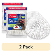 O-Cedar EasyWring replacement mop heads two pack