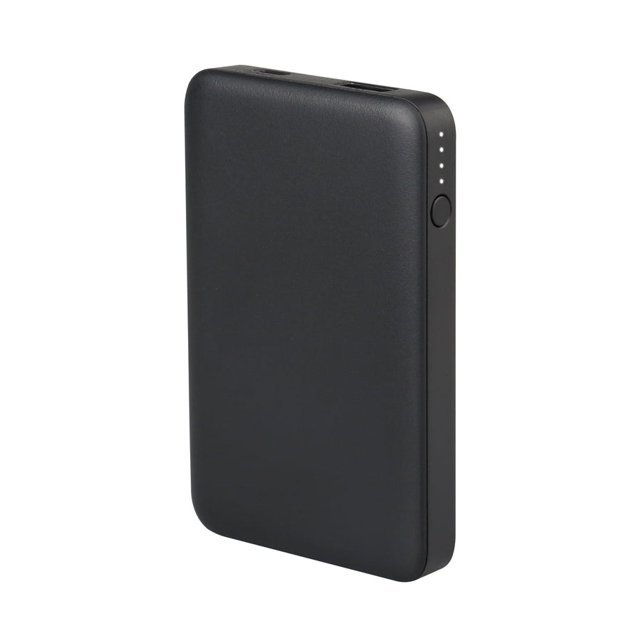 onn. portable power bank, 5,000 mAh, black