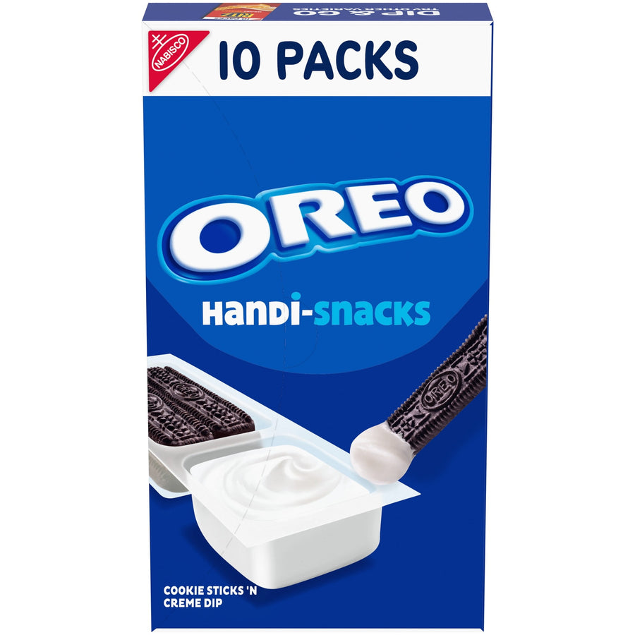 Handi-Snacks OREO cookie sticks and creme dip 10 snack packs