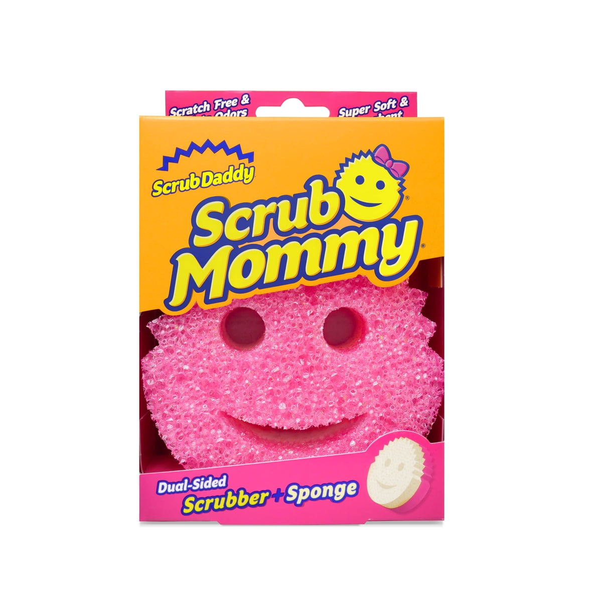 Scrub Daddy Scrub Mommy dual-sided cleaning sponge