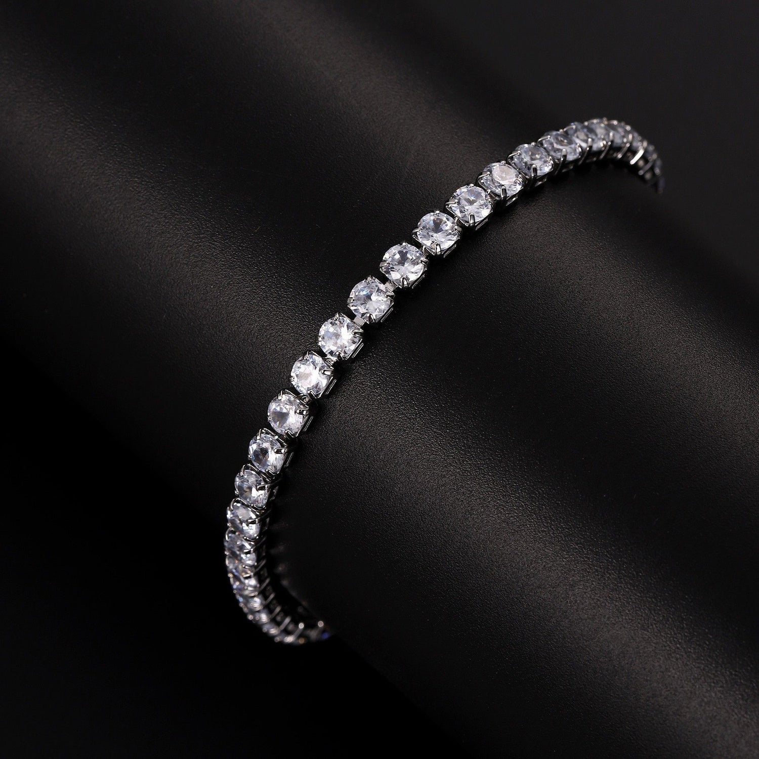 Sleek Luxury Sparkling Zircon Bracelet - DSKOVA - CJSL261216501AZ
