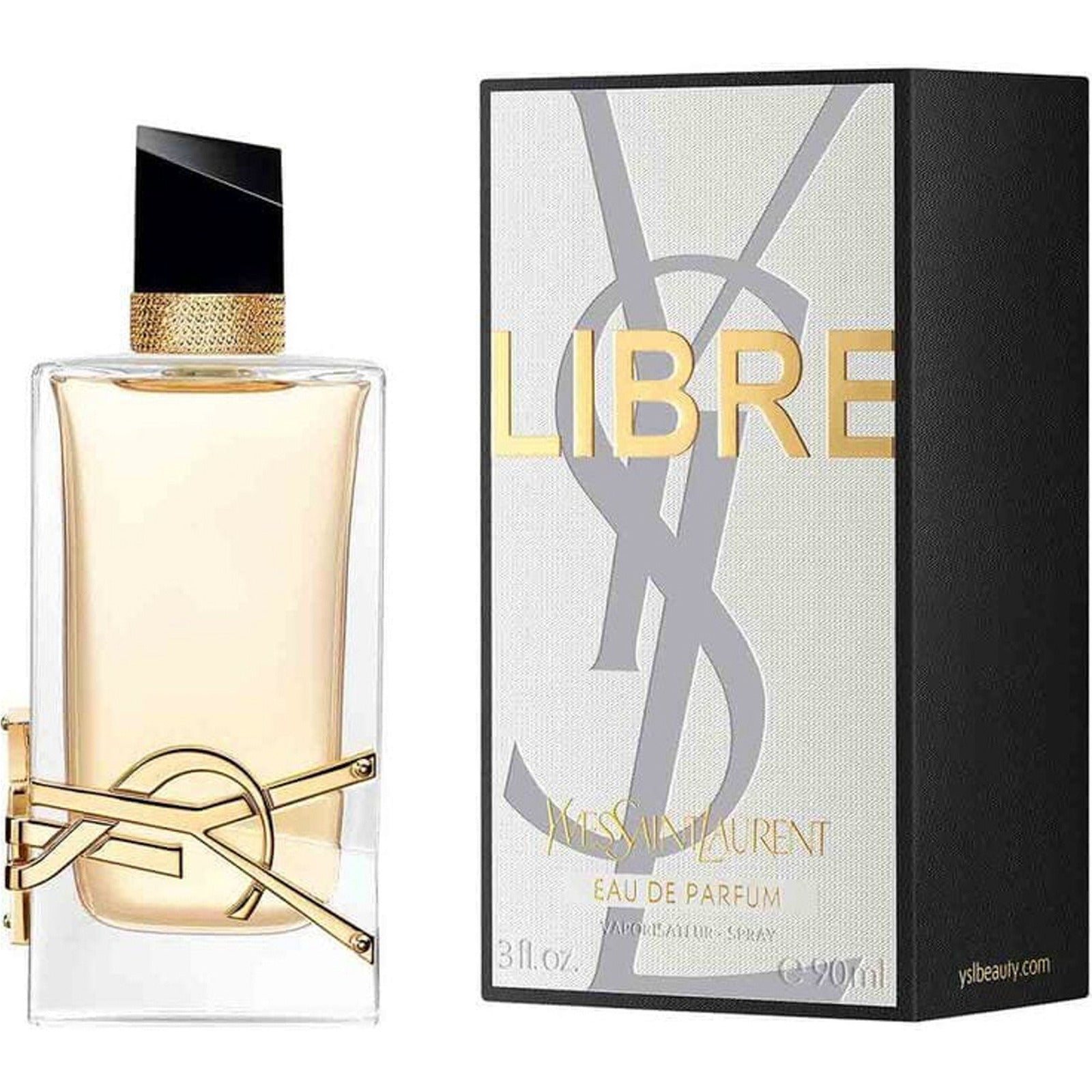 Yves Saint Laurent Libre Eau de Parfum 90 mL centered on a white background